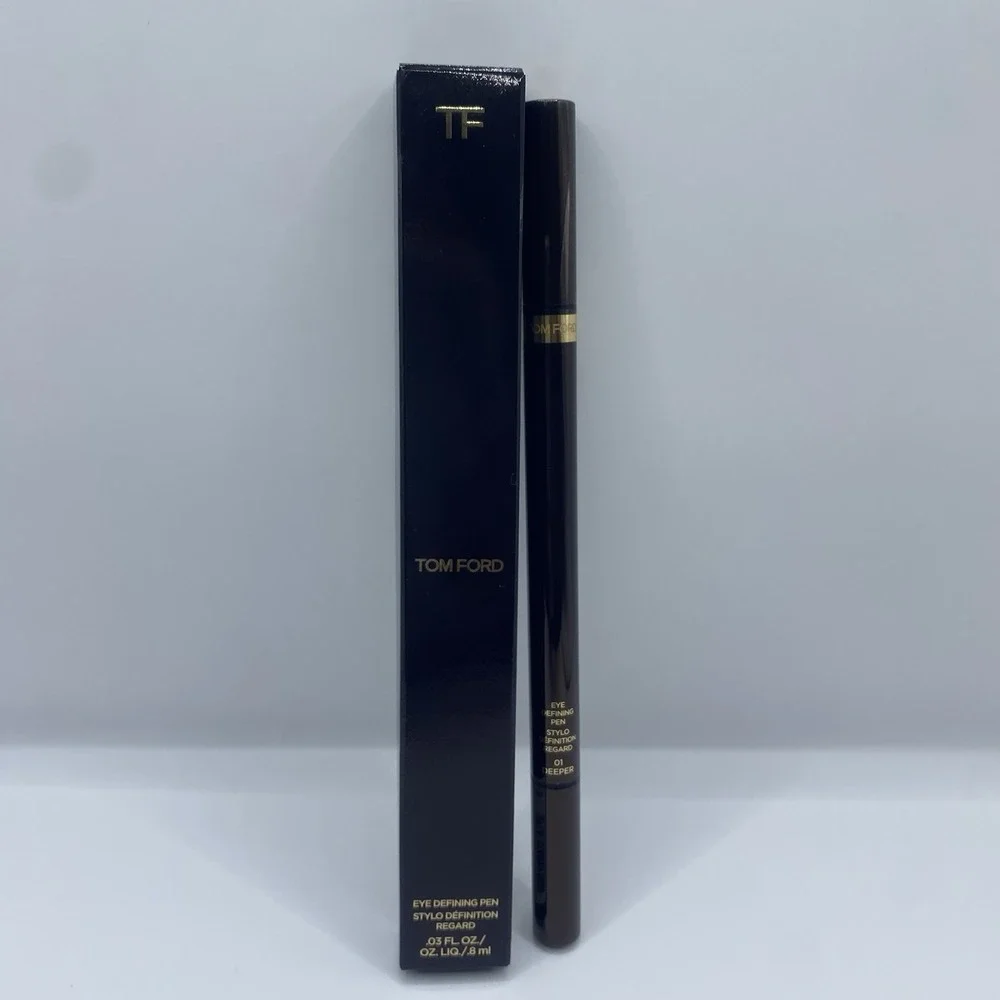 Tom Ford Eye Defining Dual Tip Eye Liner 01 DEEPER Black NEW